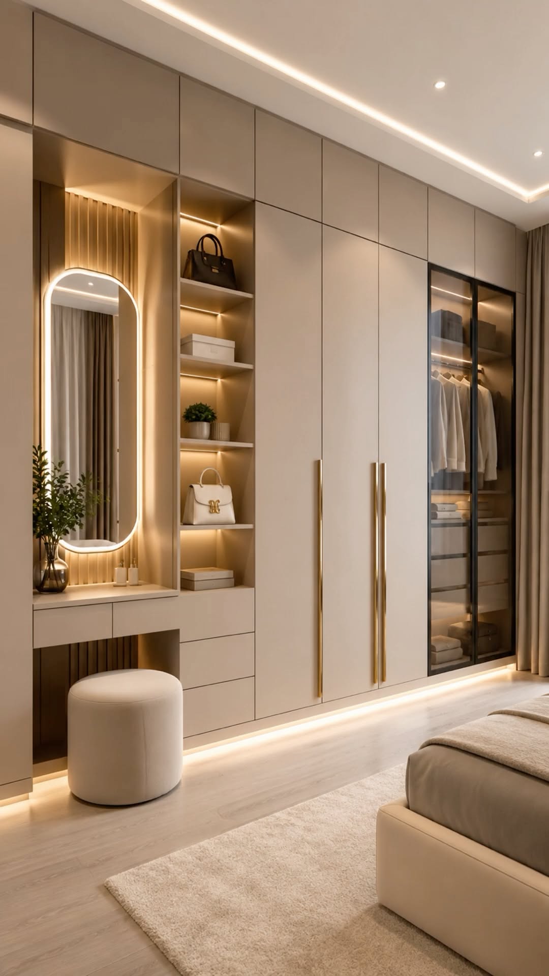 Master Bedroom Interior and Wardrobe in Chennai